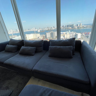 IKEAのソファー　SÖDERHAMN/ソーデルハムン シリーズ　3人掛け