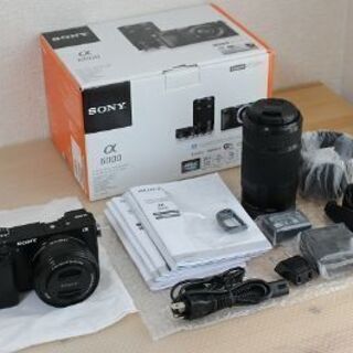 【ネット決済・配送可】★展示品！SONY α6000 ILCE-...