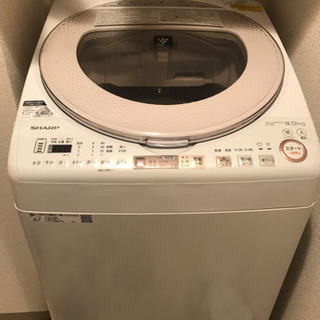 洗濯機 (乾燥機付き) シャープ　ES-TX9A 