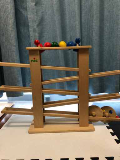 nic社 スロープ 木のおもちゃ