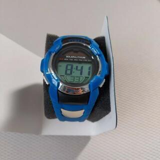 スポーツ腕時計(ブルー)