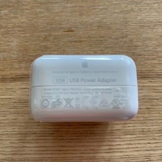 純正 Apple アップル 10W USB電源アダプタ