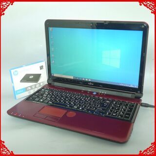 【送料無料】新品SSD250GB 1台限定 ノートパソコン 中古良品 15.6型 富士通 AH56/D Core i5 8GB ブルーレイ 無線 カメラ Win10 LibreOffice 送料無料 新品SSD250GB 1台限定 ノートパソコン 中古良品 15.6型