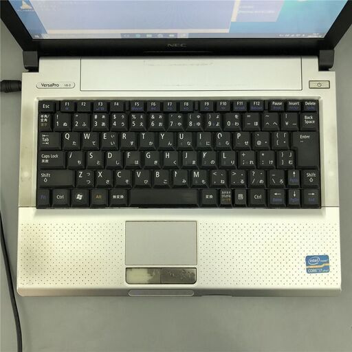 【送料無料】在庫処分 ノートパソコン 中古動作良品 12.1型 NEC VK17HB-D i7 4GB 250G 無線 Windows10 LibreOffice