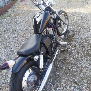 ホンダのジャズ。可愛い❤️小さなアメリカン50cc でもカッコ良さも感じます。
