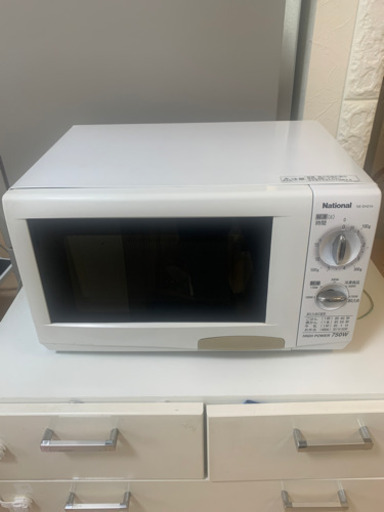 電子レンジ National NE-EH21A 750W 50Hz