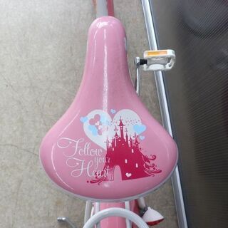▷ジュニアサイクル 16インチ 補助輪付き ディズニープリンセス 自転車