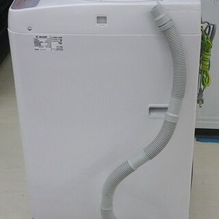 洗濯機 6.0kg 2011年製 シャープ ES-GE60L 白 SHARP 全自動 小型 容量少なめ 小さい コンパクト 札幌 厚別店