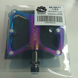 新品未使用品 自転車ペダル 軽量 ワイドな踏み面 (GX-OIL...