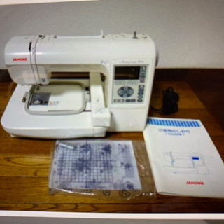 ジャノメ刺繍ミシン