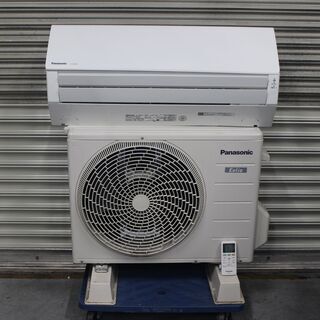 T668)☆美品☆Panasonic ルームエアコン CS-227CFR 6畳用 2.2kw 単相 ...