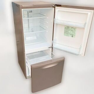 美品】Panasonic/パナソニック 2ドア冷凍冷蔵庫 NR-B149W-Tを