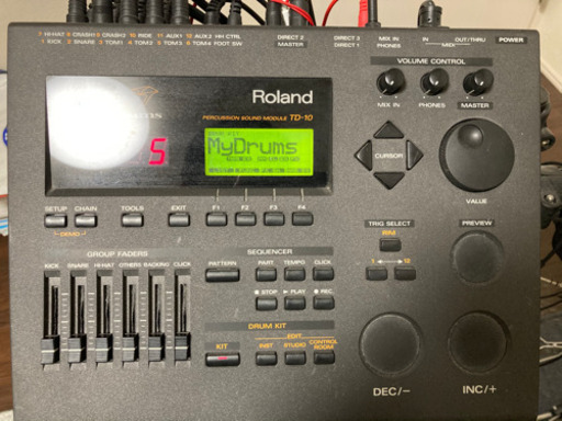 Roland 電子ドラム TD-10+TDW-1 グレードアップver