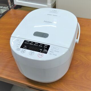 未使用品 ハイアール 5.5合炊飯器 JJ-M56A(W) | faculdadeuninorte.com.br