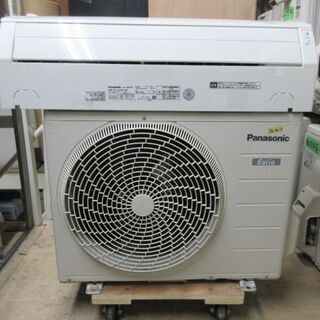 K02197 パナソニック 中古エアコン 主に6畳用 冷2.2kw／暖2.2kw