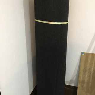 [未使用] 不織布＋発泡樹脂シート　黒　ロール品　50m