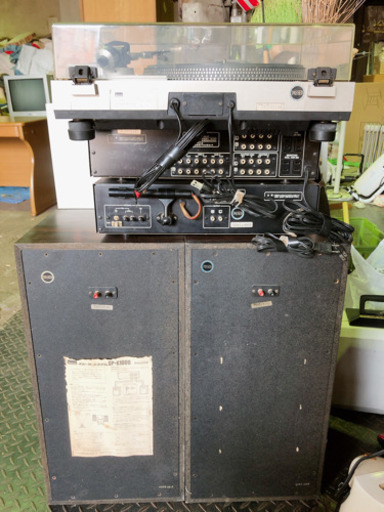 sansui サンスイ オーディオセット チューナー•ミキサー•スピーカー