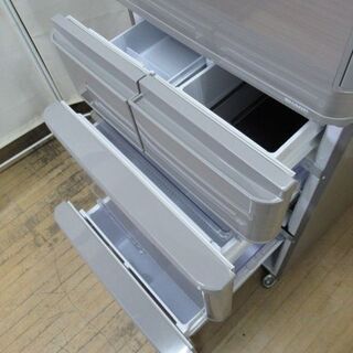 JAKN2173/冷蔵庫/大型/5ドア/どっちもドア/右開き/左開き/シルバー