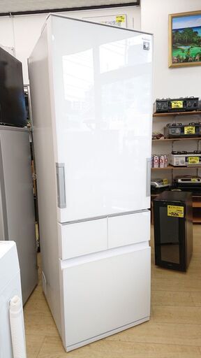 シャープ冷蔵庫 SJ-GT42D-T 415L・どっちもドア プラズマクラスター 