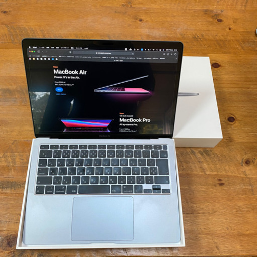 Apple MacBook Air (13インチPro, 2020モデル, 1.1GHzデュアルコア第10世代Intel Core i3プロセッサ, 8GB RAM, 256GB) - スペースグレイ