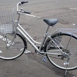 その他 札幌 自転車 ママチャリ 27インチ 乗れるが要メンテ 中古