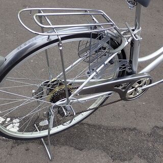 札幌 自転車 ママチャリ 27インチ 乗れるが要メンテ 中古