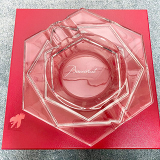 バカラ Baccarat アビス トレイ 小物入れ クリスタル ①