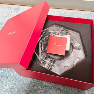 バカラ Baccarat アビス トレイ 小物入れ クリスタル ①