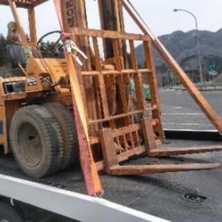 陸送　茨城　栃木　福島　埼玉　群馬　全国各地に　不動車　コンバイン　フォークリフト　改造車　ミニユンボ - 水戸市