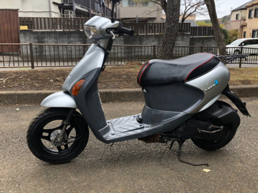 レッツ4 前タイヤ新品、バッテリー新品、ドライブベルト新品