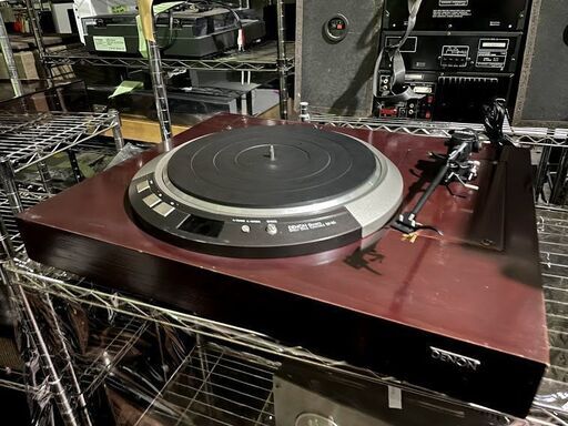 【苫小牧バナナ】指定業者にて整備済み DENON/デノン ターンテーブル レコードプレーヤー DK-2300/DP-80 トーンアーム AC-3000MC♪