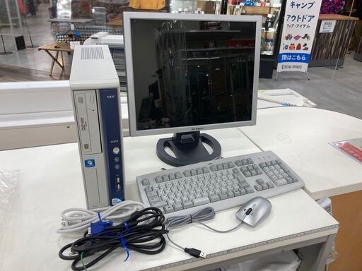 NEC デスクトップパソコン+液晶セット PC-MY27LAZCA