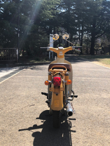 リトルカブ バイク屋にて整備済みセル付き4速 とにかく早いメーター
