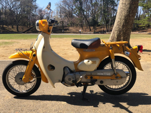 リトルカブ バイク屋にて整備済みセル付き4速 とにかく早いメーター