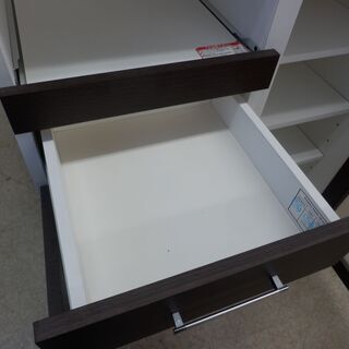 ▷レンジボード ミドル 幅80cm×高さ115cm×奥行42cm コンパクト
