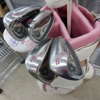 ▷レディース ゴルフセット 8本セット キャディバッグ付き Foundars