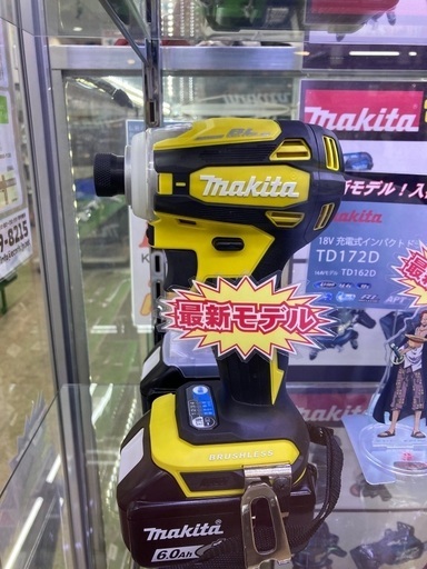 最新モデル　マキタ　インパクトドライバ