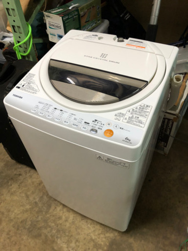 6kg  TOSHIBA 洗濯機　美品