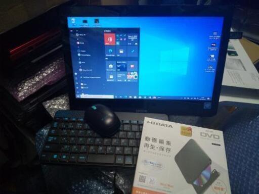 【完売御礼 美品】EPSON 15.6インチ タブレットPC 8GB／新品SSD／Office