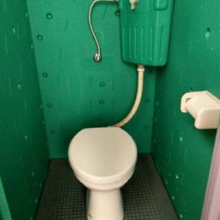 その他 旭ハウス工業＼仮設トイレ、タンク、水抜き栓3点セット