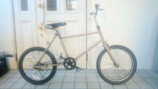 更新。ミニベロ自転車