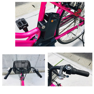 電動自転車 Panasonic ビビSXシティ 8.0AH チャイルドシート付 【公式 