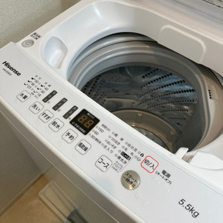 【ほぼ新品、使用歴１年弱】洗濯機 ほぼ新品、使用歴1年弱】洗濯機