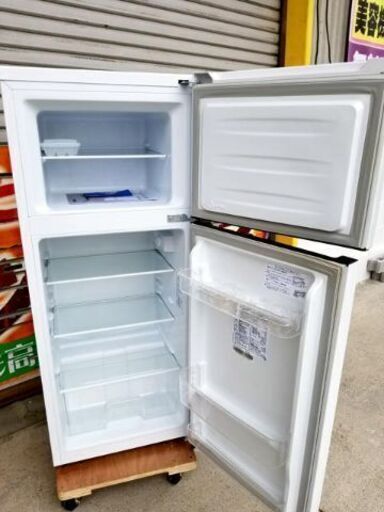 2018年 ハイセンス 2ドア 冷凍冷蔵庫 120L HR-B1201 耐熱トップテーブル