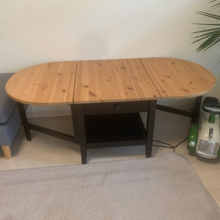 【ネット決済】IKEA コーヒーテーブル　ローテーブル　伸縮