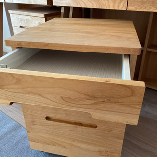 家具 【急】新品未使用⭐︎堀田木工 学習机とワゴン