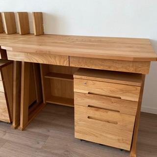 急】新品未使用⭐︎学習机 堀田木工 国産