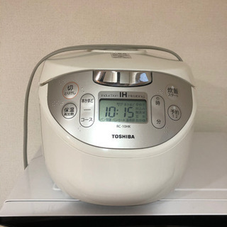 【取引中】TOSHIBA 炊飯器 5.5合炊き
