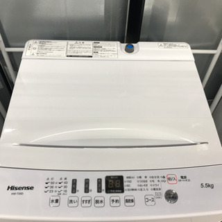 Hisense HW-T550 2020年製 5.5kg 洗濯機