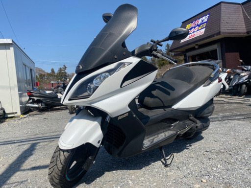 KYMCO ダウンタウン125i 車格大きい125！かっこいい！ 走行テスト済み！  通勤通学にオススメ♪ 関東圏内即日配送可能です！